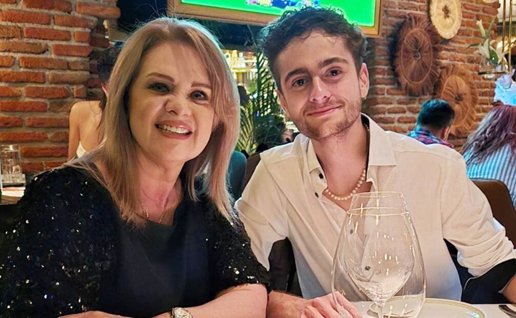 Hijo de Erika Buenfil publica por primera vez una foto a lado de su papá. Foto: Redes sociales