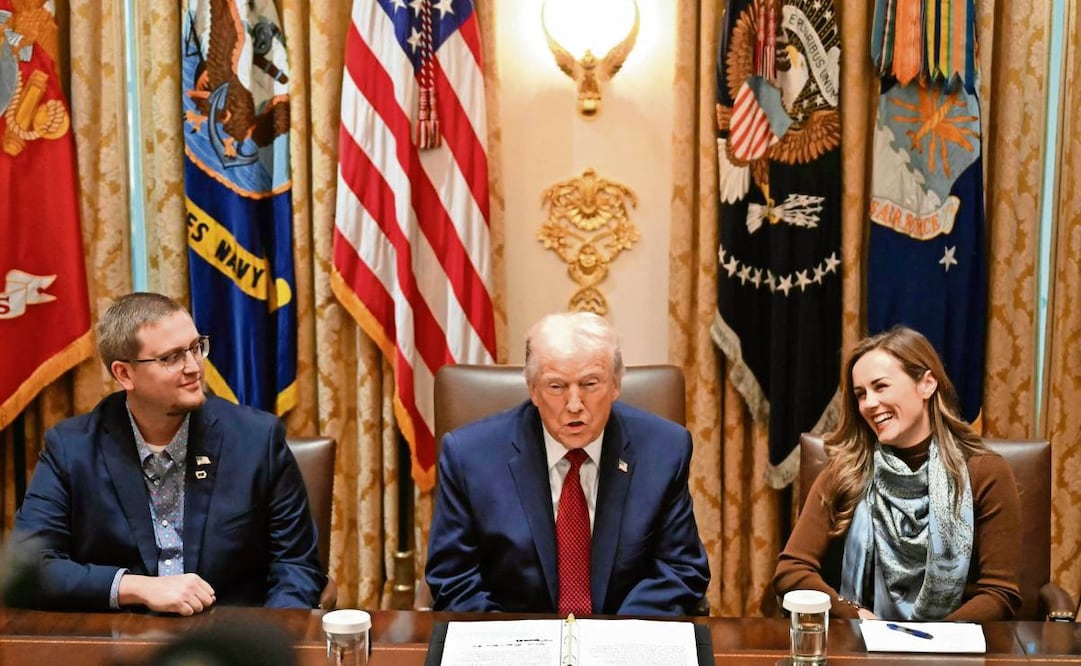 El presidente Donald Trump durante una
reunión para discutir ayuda a los
agricultores, en la Casa Blanca. Foto: Andrew Caballero-Reynolds / AFP
