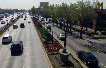Amplían carril reversible en Circuito Interior