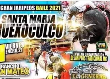 Disuelven autoridades jaripeo y baile en Chalco; había congregadas 300 personas