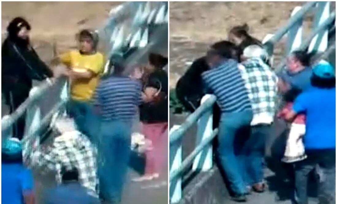 El momento fue captado por una de las cámaras de la Secretaría de Seguridad Pública. Foto: Especial