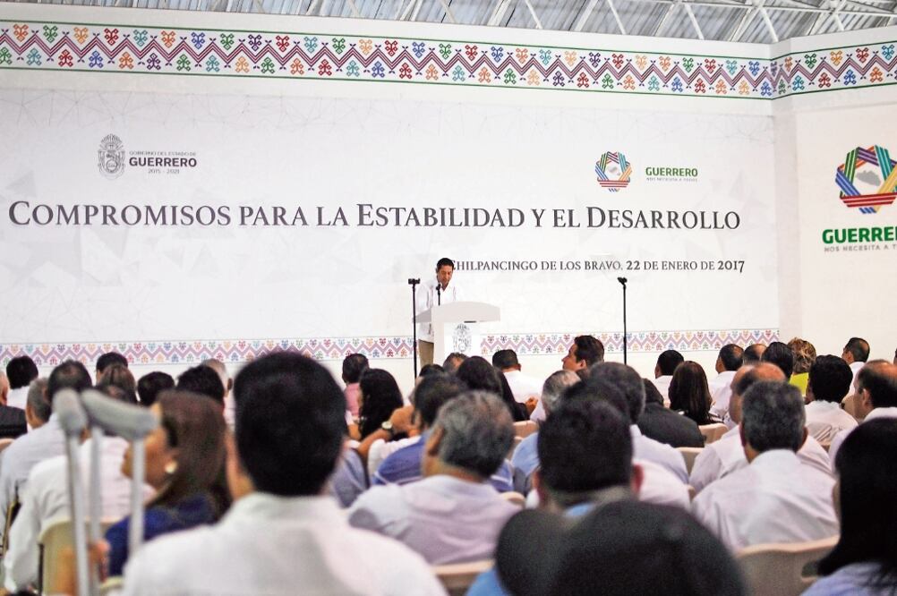Los Compromisos para la Estabilidad y el Desarrollo son medidas de ajuste al gasto público y protección de la economía familiar, dijo Héctor Astudillo (ARCHIVO. EL UNIVERSAL)