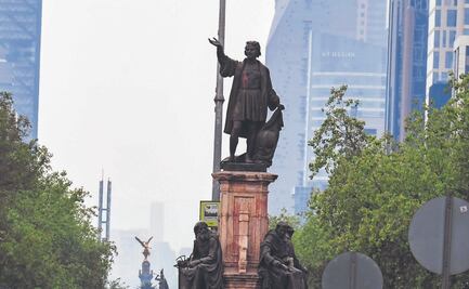 Monumento a Colón, embodegado casi 2 años y sin destino