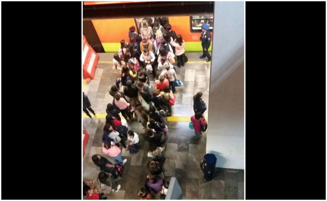 Destaca Metro a usuarias que hicieron fila en Zapata