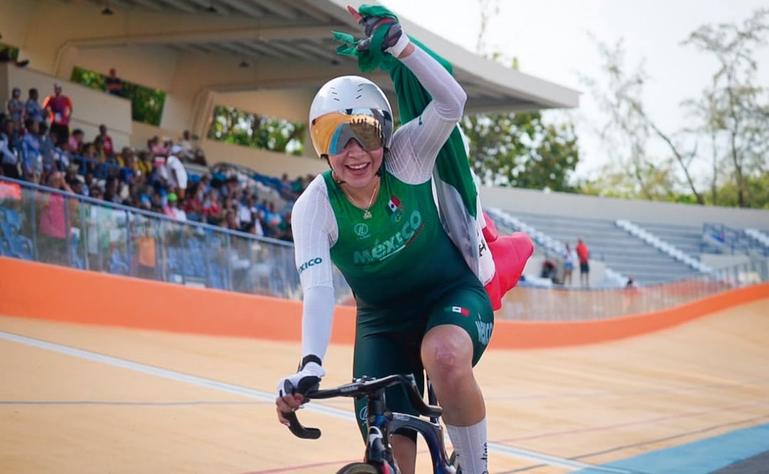 En el velódromo olímpico se enamoró del ciclismo. Foto: INSTAGRAM