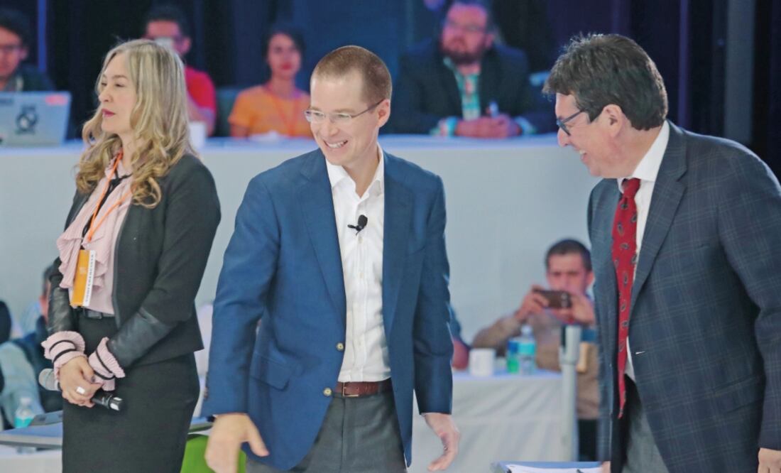 El candidato Ricardo Anaya participó en el foro México Digital, que se llevó a cabo en la capital del país. (ARIEL OJEDA. EL UNIVERSAL)
