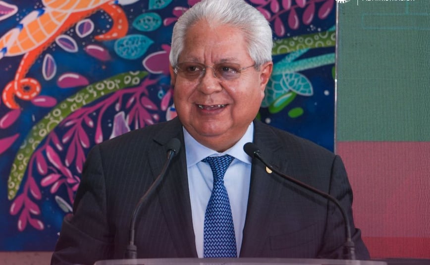 Nuevo presidente de la Canaco, Dr. Vicente Gutiérrez Camposeco. Foto: X @ipn_sad