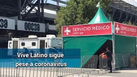 Vive Latino despliega operativo sanitario ante coronavirus   