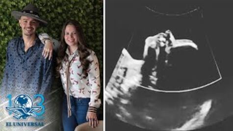 Joy espera a su primera bebé junto a su esposa