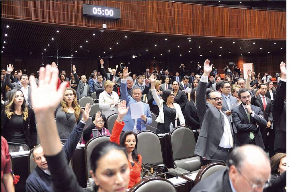 Se prevé que hoy el dictamen suba a primera lectura al pleno y a más tardar la siguiente semana se esté avalando en la Cámara de Diputados (IMAGEN TOMADA DE TWITTER)