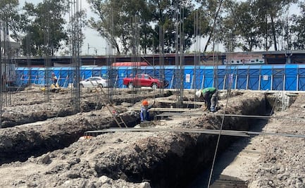 Avanza un 20% la reconstrucción del mercado de Flores y Hortalizas en Central de Abasto; se incendió en febrero pasado