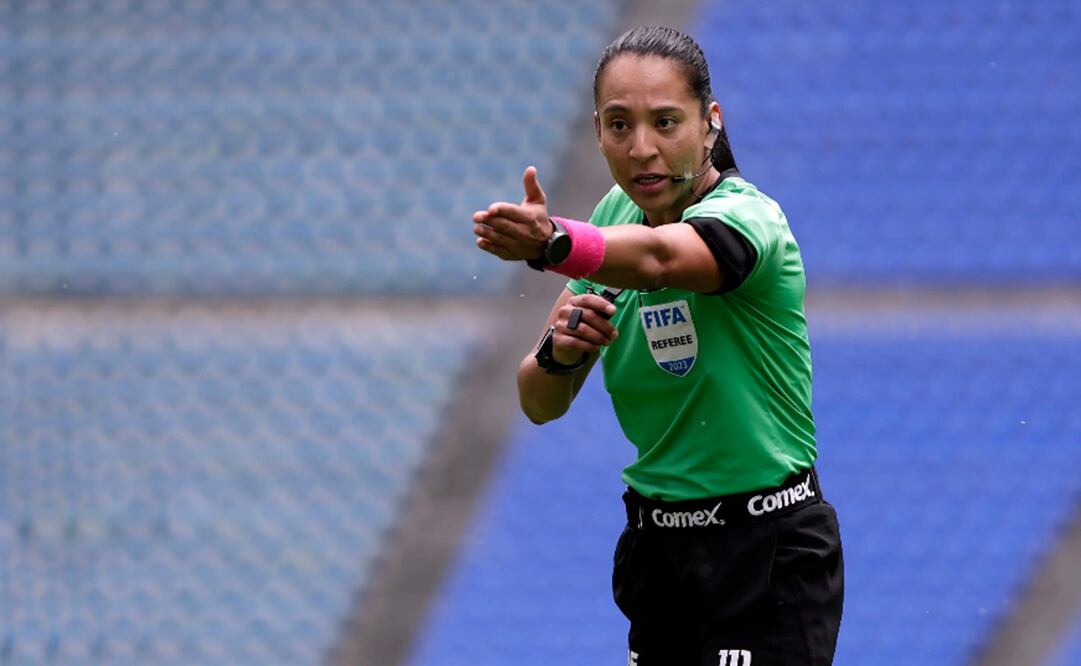 La mexicana Lizzet García será la árbitra principal en el duelo entre Marruecos y Brasil | FOTO: FMF