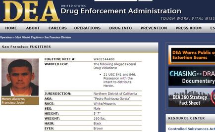 Detiene Interpol en Nayarit a hombre buscado por la DEA