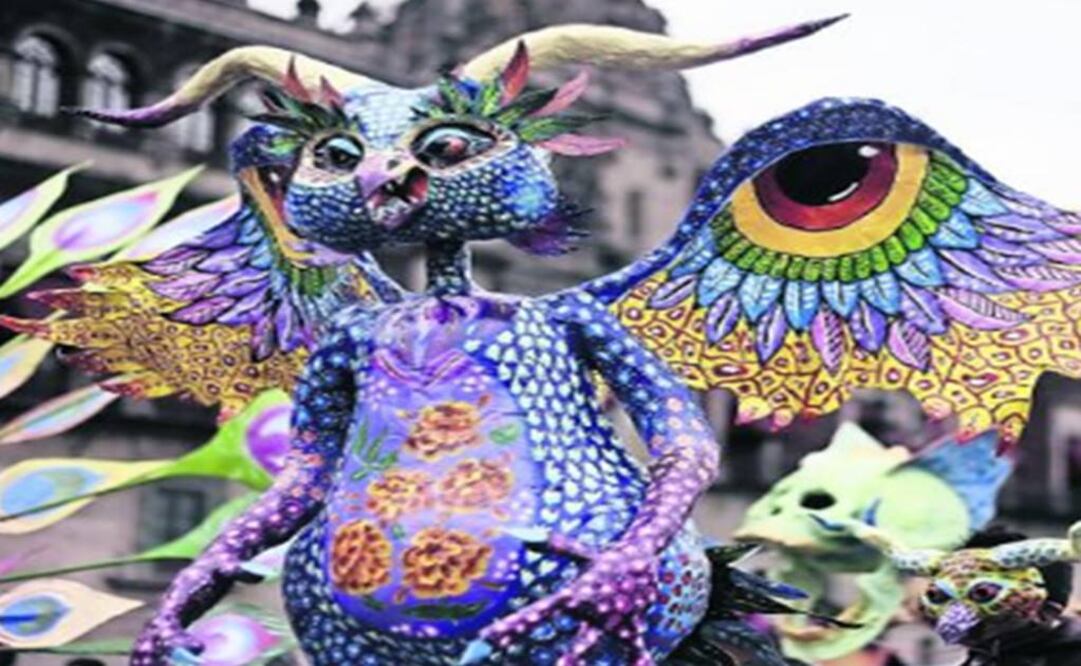 Monumental Alebrijes ready to parade
