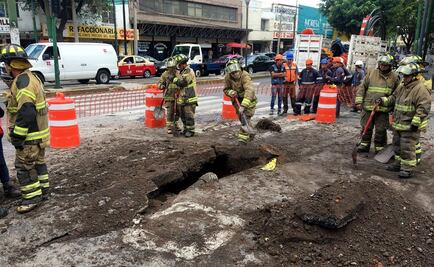 Bomberos atienden flamazo en colonia Doctores