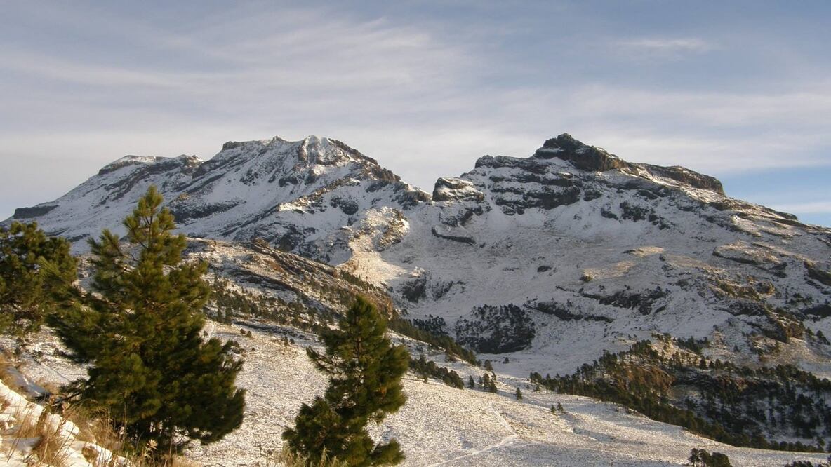 En algunos lugares el frío permanece durante todo el año / Foto: Cortesía del Parque Nacional Izta-Popo