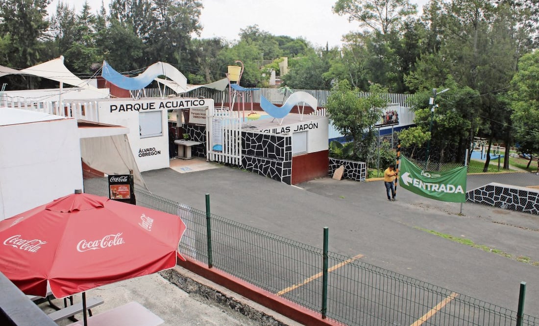 En la zona del parque acuático se tiene pensado hacer las modificaciones para incorporar una alberca semiolímpica y que se impartan clases de natación, competencias y se ofrezcan terapias. Foto: Darío Luna / EL UNIVERSAL