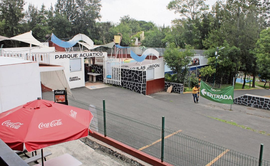 En la zona del parque acuático se tiene pensado hacer las modificaciones para incorporar una alberca semiolímpica y que se impartan clases de natación, competencias y se ofrezcan terapias. Foto: Darío Luna / EL UNIVERSAL