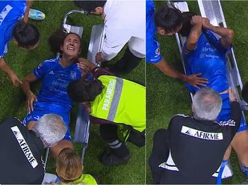 VIDEO: La desgarradora lesión de Bianca Sierra en la final de la Liga MX Femenil