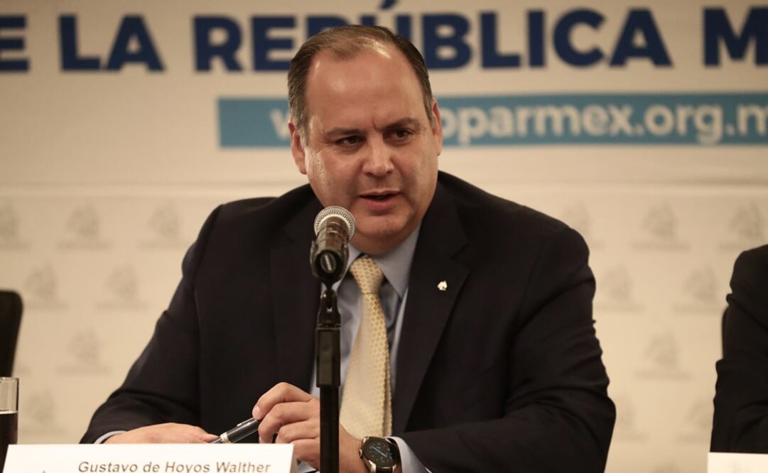 Gustavo de Hoyos, presidente de la Confederación Patronal de la República Mexicana (ARCHIVO. EL UNIVERSAL)