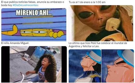 ¡Adiós, 2022! El Día de los inocentes, el Año Nuevo, la muerte de Pelé y el pequeño Chucho en los memes de la semana