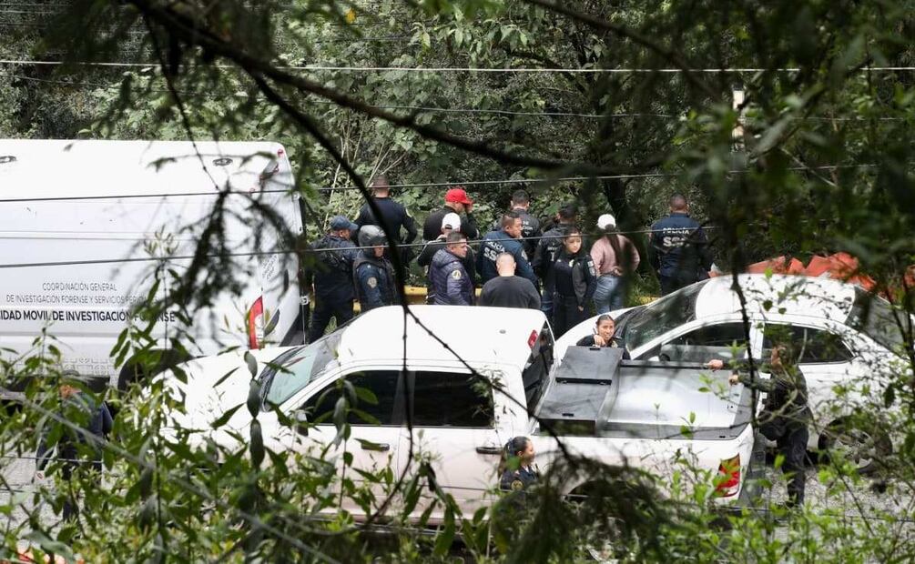 Hasta el momento se desconocen datos de identificación de la víctima por lo que el cuerpo fue trasladado al anfiteatro. Foto: Valente Rosas. EL UNIVERSAL