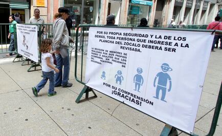 CDHDF pide respetar derechos de niños en revisiones en el Zócalo