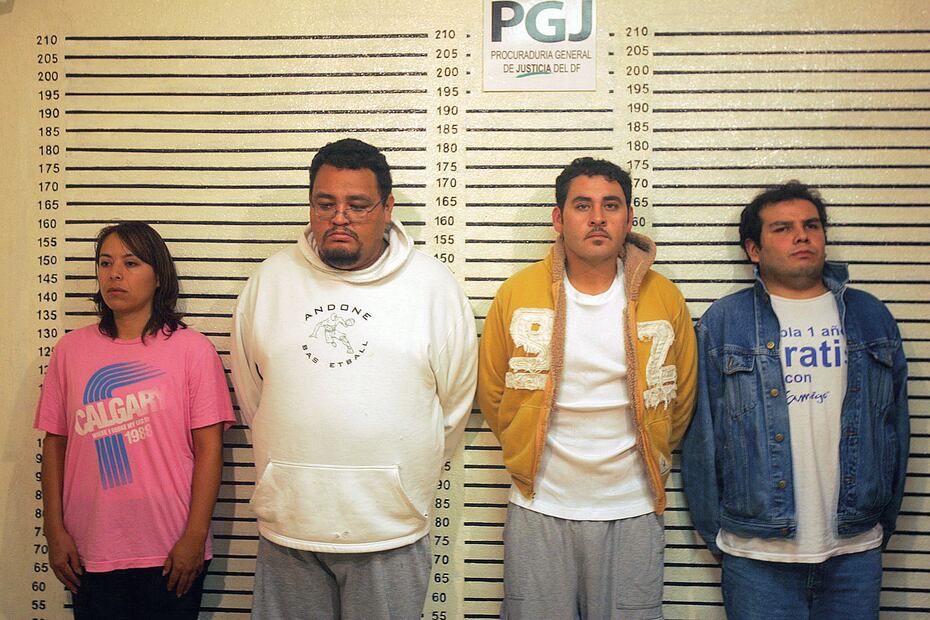 Lorena González Hernández fue detenida en 2008, junto con otros tres presuntos integrantes de la banda de "La Flor", a quienes se les atribuyó en un inicio el plagio y asesinato de Fernando Martí (ESPECIAL)