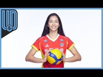 Samantha Bricio, la voleibolista mexicana que vivió la guerra y enfrenta la pandemia por Covid-19