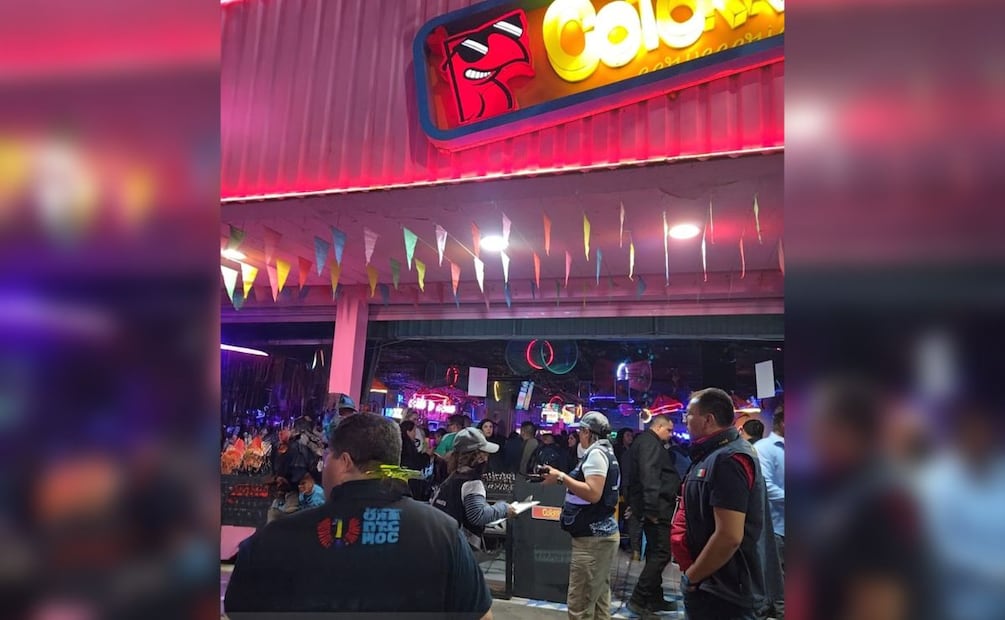 También realizaron verificaciones en establecimientos como Cotorritos, en la Zona Rosa. | Foto: Especial.