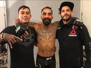 José “Teco” Quiñónez, el futbolista que triunfa en la UFC