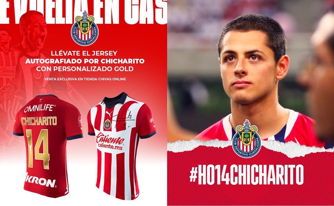 Chivas en cuestión de horas ganó casi 700 mil pesos gracias al Chicharito Hernández