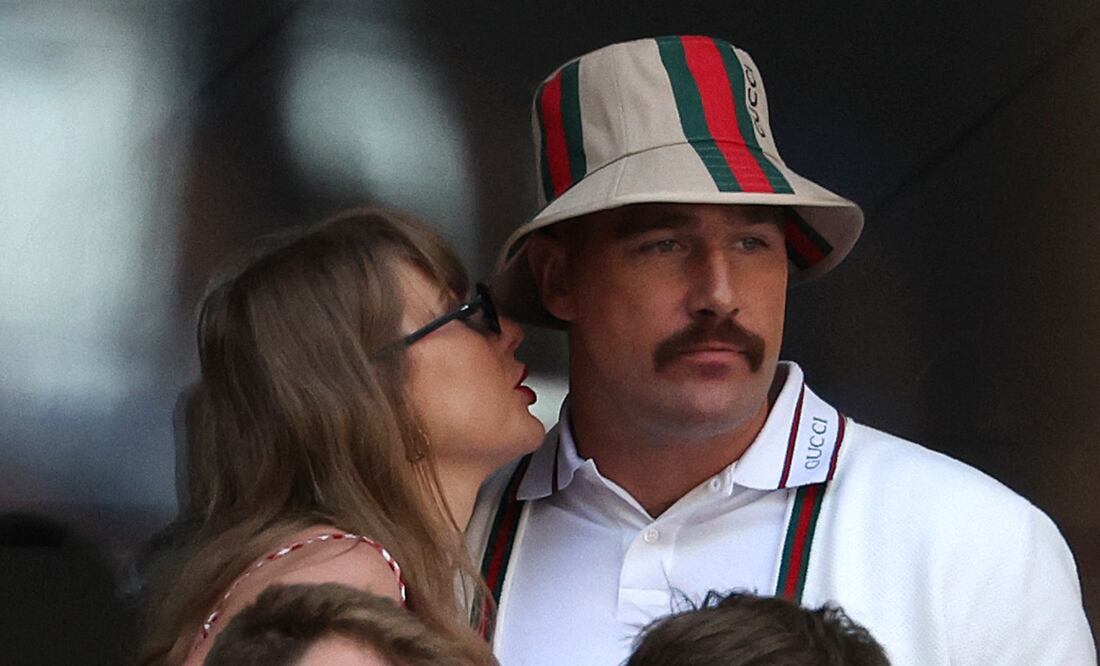 Taylor Swift y Travis Kelce en el US Open - Foto: AFP