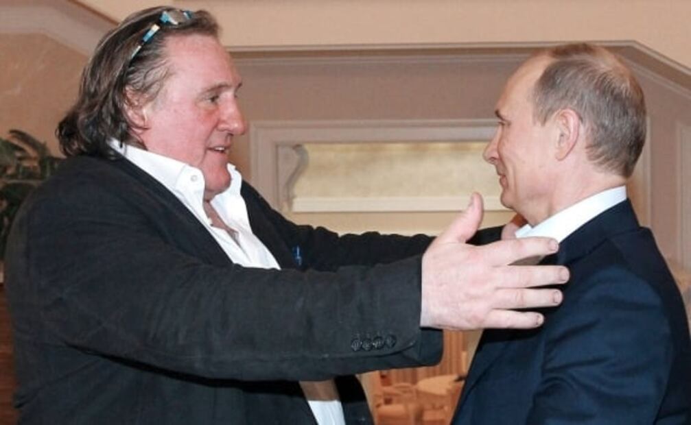 Gérard Depardieu y Steven Seagal, los actores amigos de Putin