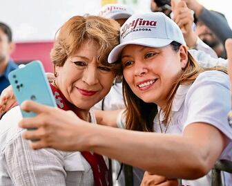 Delfina Gómez busca dar apoyos a mujeres mediante una plataforma digital para evitar el "chantaje político"