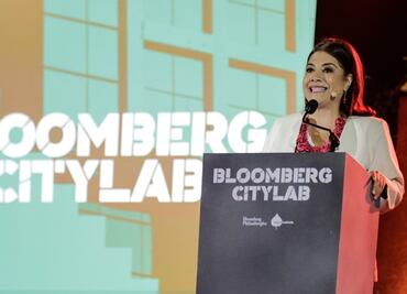Clara Brugada resalta igualdad de género como una de sus prioridades en Cumbre Mundial Bloomberg
