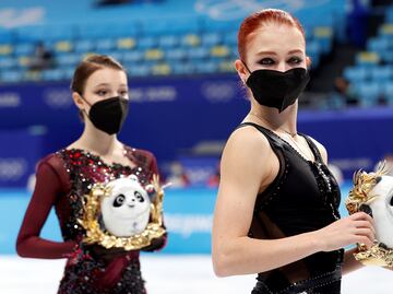 "Odio este deporte", el llanto y rabia de patinadora rusa al no ganar el oro en Beijing 2022
