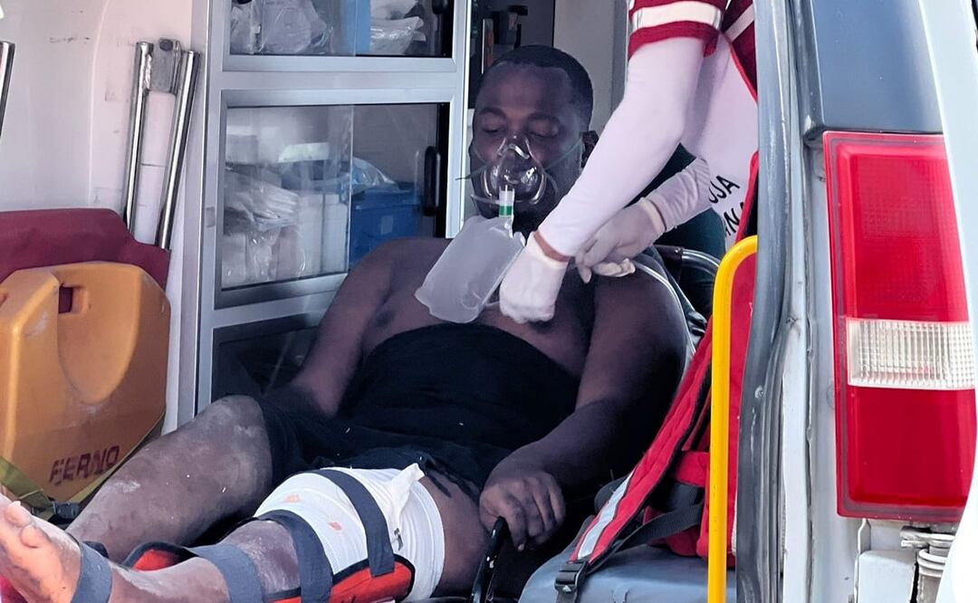 Uno de los estadounidenses sobrevivientes del secuestro del pasado 3 de marzo, en Matamoros. Foto: AP