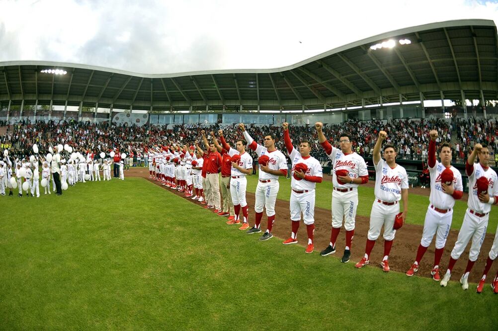Enrique Gutiérrez / Diablos Rojos. Emotiva fue la ceremonia de inauguración de la Liga Invernal Mexicana