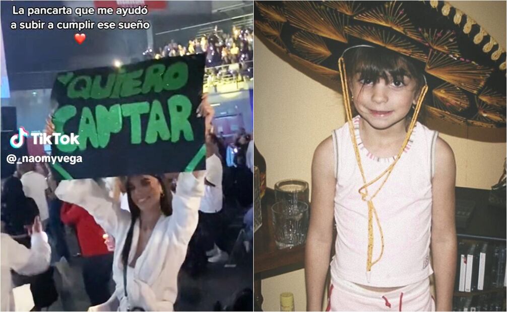 Naomy Vega es cantante y compositora española.
Fotos: TikTok e Instagram