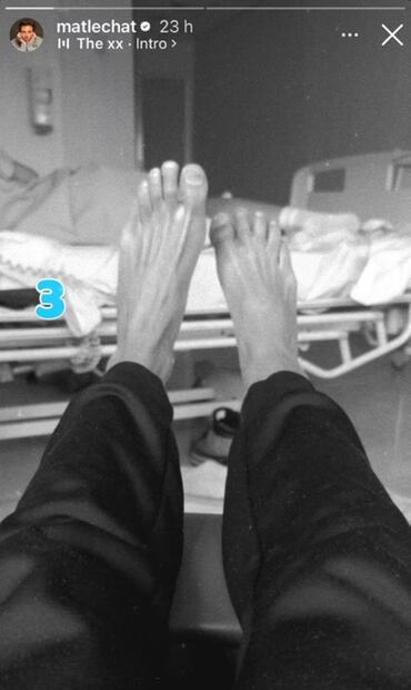 Publicación de Matías Novoa, en su cuenta de Instagram, del domingo 1° de febrero.
Foto: Instagram