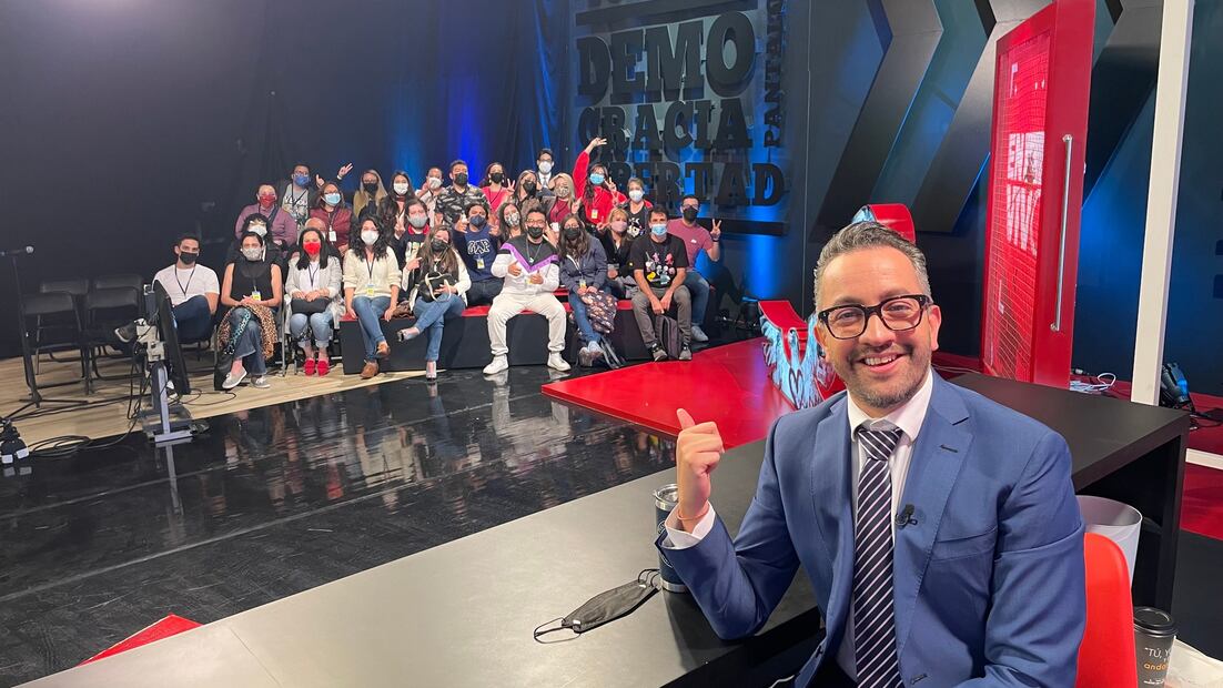 Chumel Torres, ahora colaborador en Radio Fórmula. Foto: Facebook "El Pulso de la República"