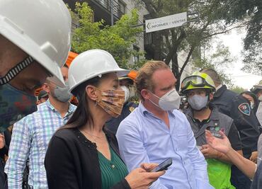 Acumulación de gas, causa de explosión en edificio de Benito Juárez, confirma Sheinbaum
