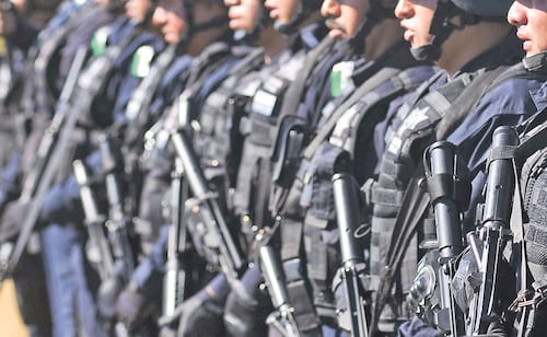 Viajan a Colombia 19 policías de Aguascalientes; fortalecerán sus capacidades en seguridad