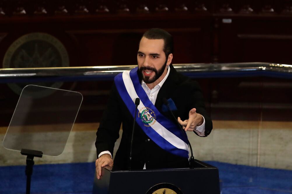 El presidente de El Salvador, Nayib Bukele. Foto: EFE