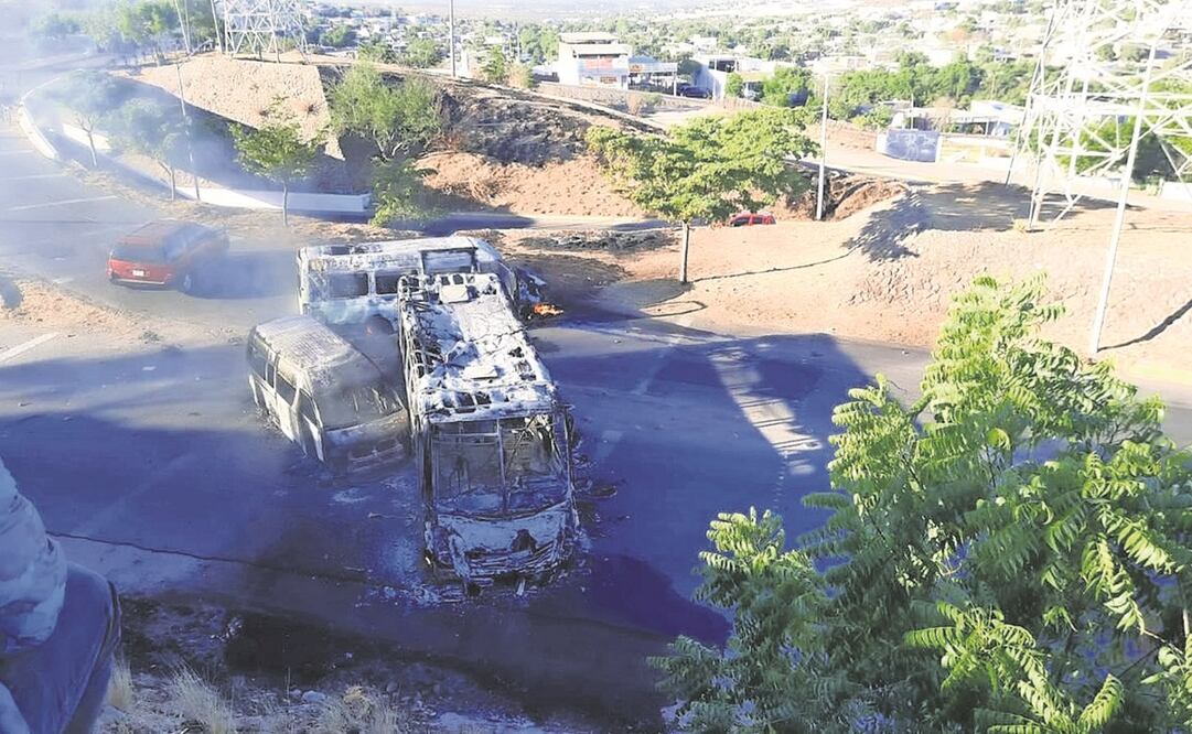 La detención de Ovidio Guzmán esta semana desató quema de autos en Sinaloa. Foto: Archivo / EL UNIVERSAL