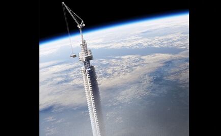 Buscan construir un rascacielos que cuelgue de un asteroide