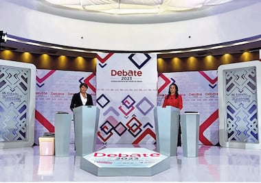 Llueven promesas y se atacan en debate electoral por Edomex