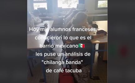 Maestra enseña español a franceses con "Chilanga Banda" de Café Tacvba; se viraliza en TikTok