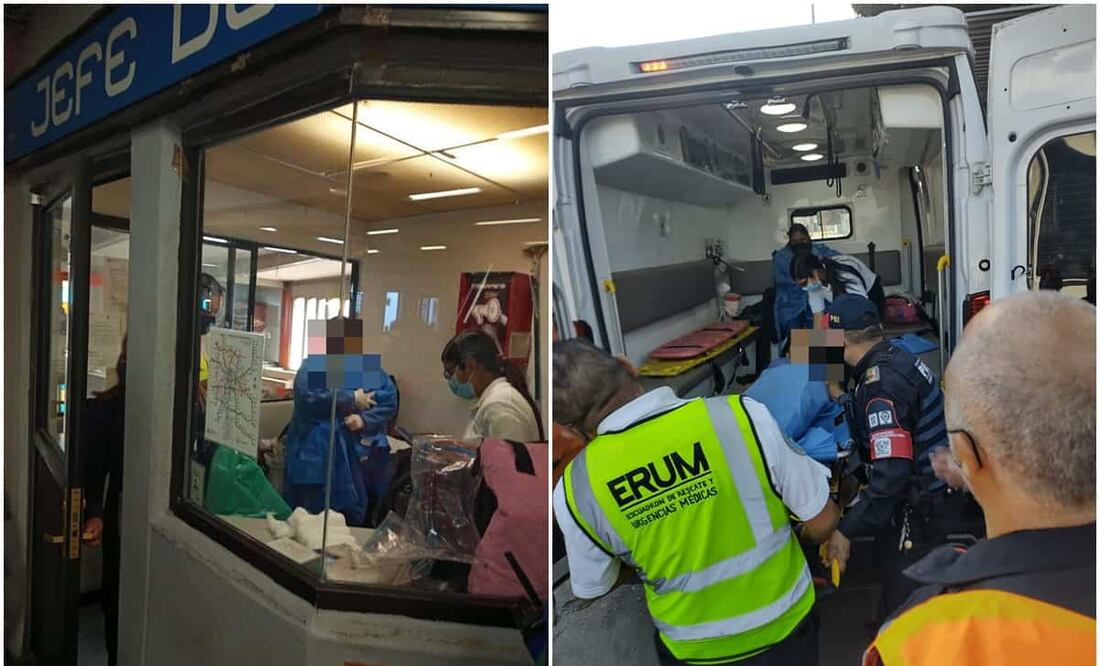 El nacimiento se dio en cubículo del Jefe de Estación